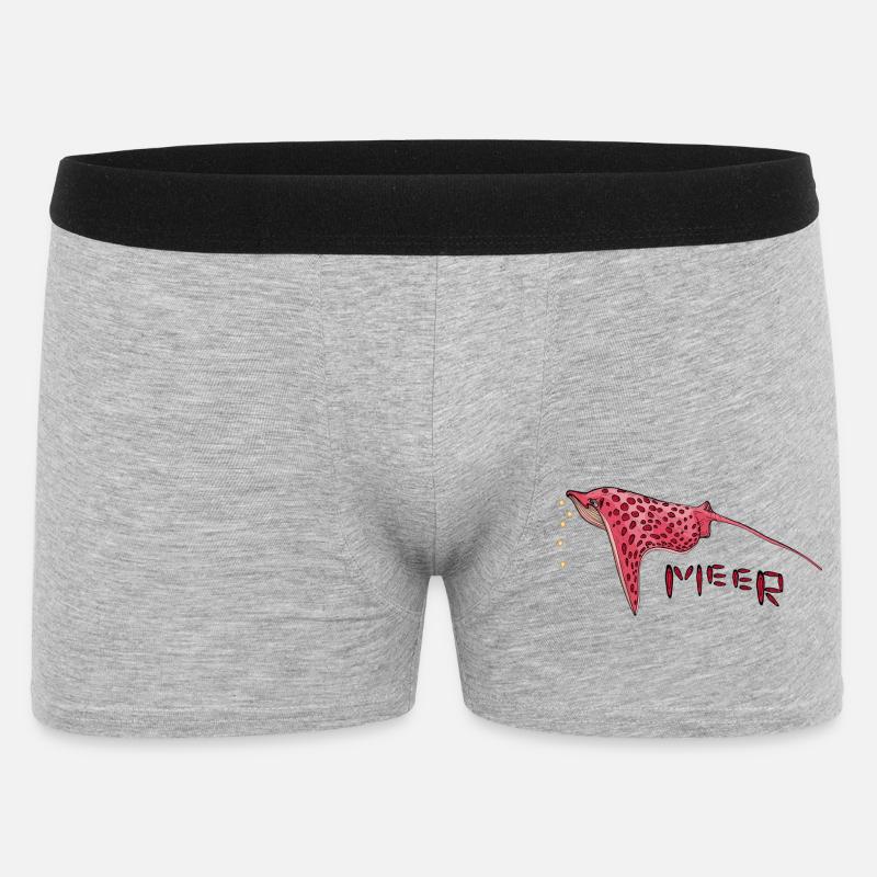 Stingray - Boxer Homme - gris chiné
