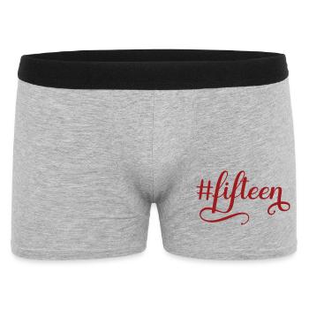 Fifteen 15th Birthday 15 Years Fifteen #fifteen - Men's Boxer Shorts - heather grey - Front