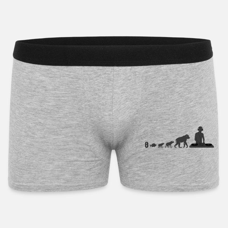 Évolution vers le DJ - Boxer Homme - gris chiné