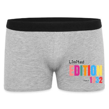 Limited edition Made in 1932 - Boxer Homme - gris chiné - Devant