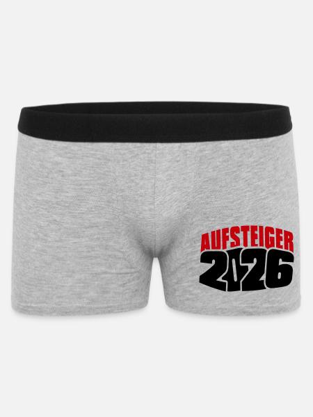 Promoted 2026 Promotion - Men's Boxer Shorts - heather grey