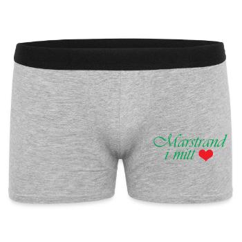 Marstrand in my heart - Men's Boxer Shorts - heather grey - Front