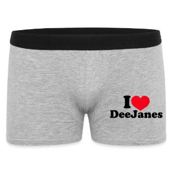 J’adore les DeeJanes - Boxer Homme - gris chiné - Devant