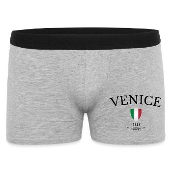 Souvenir Venice, elegant design Venice - Men's Boxer Shorts - heather grey - Front