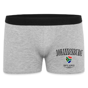 Souvenir Johannesburg, I love Johannesburg - Men's Boxer Shorts - heather grey - Front