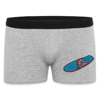 Skateboard Deck Urban Street - Boxer Homme - gris chiné - Devant