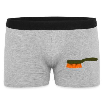 Mushroom Brush Tool Collector - Men's Boxer Shorts - heather grey - Front