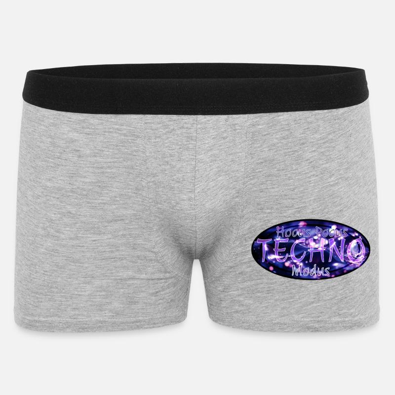 Hocus Pocus Techno Mode - Men's Boxer Shorts - heather grey