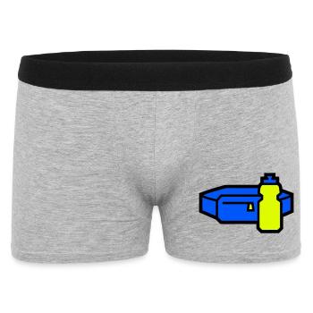 Courroir de ceinture d’hydratation pratique - Boxer Homme - gris chiné - Devant