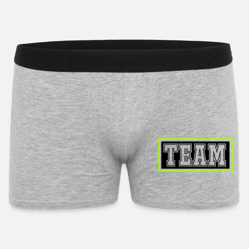 Équipe - Boxer Homme - gris chiné