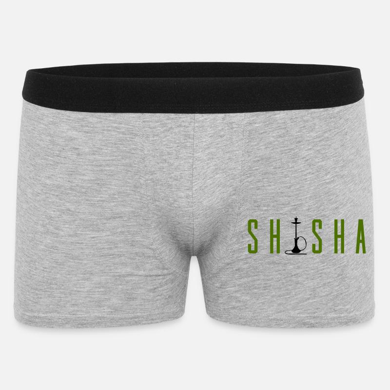 Hookah - Men's Boxer Shorts - heather grey