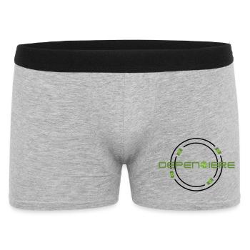 Spender - Men's Boxer Shorts - heather grey - Front