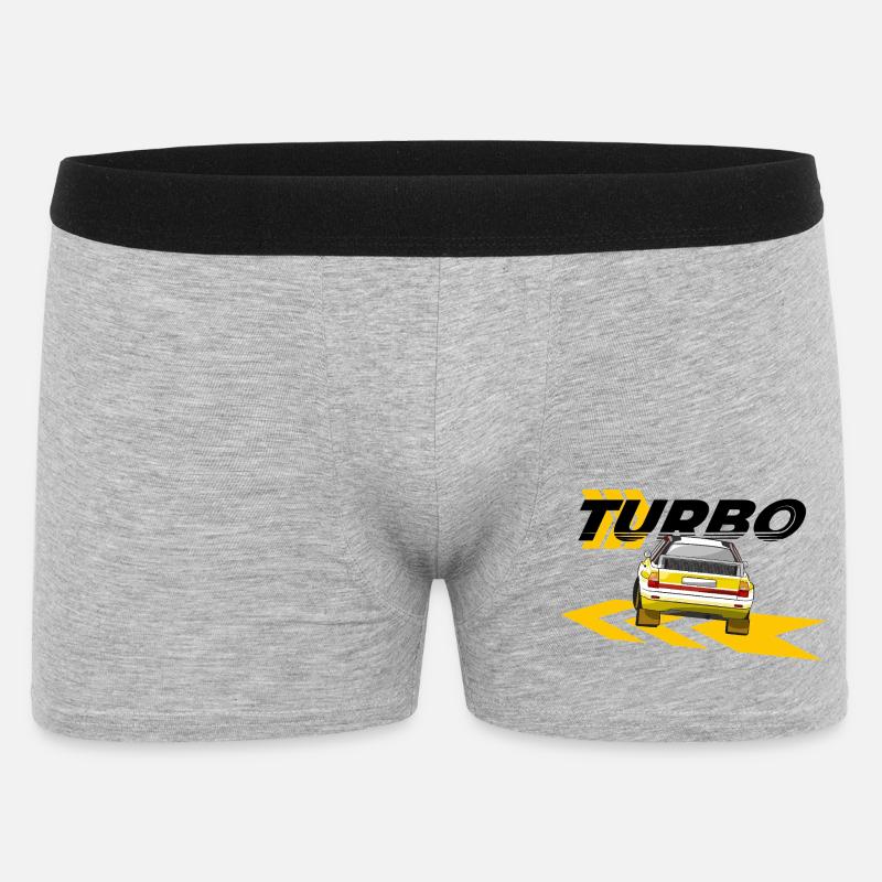 Rallye Quattro A2 Drift - Boxer Homme - gris chiné