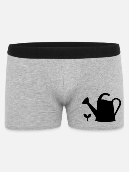 T-shirt Jardinage - Gardening Lover Icon - Boxer Homme - gris chiné