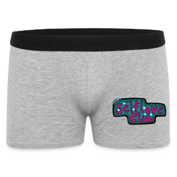 Club de l’amour de soi - Boxer Homme - gris chiné - Devant