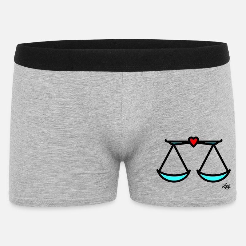 Large scale - Men's Boxer Shorts - heather grey