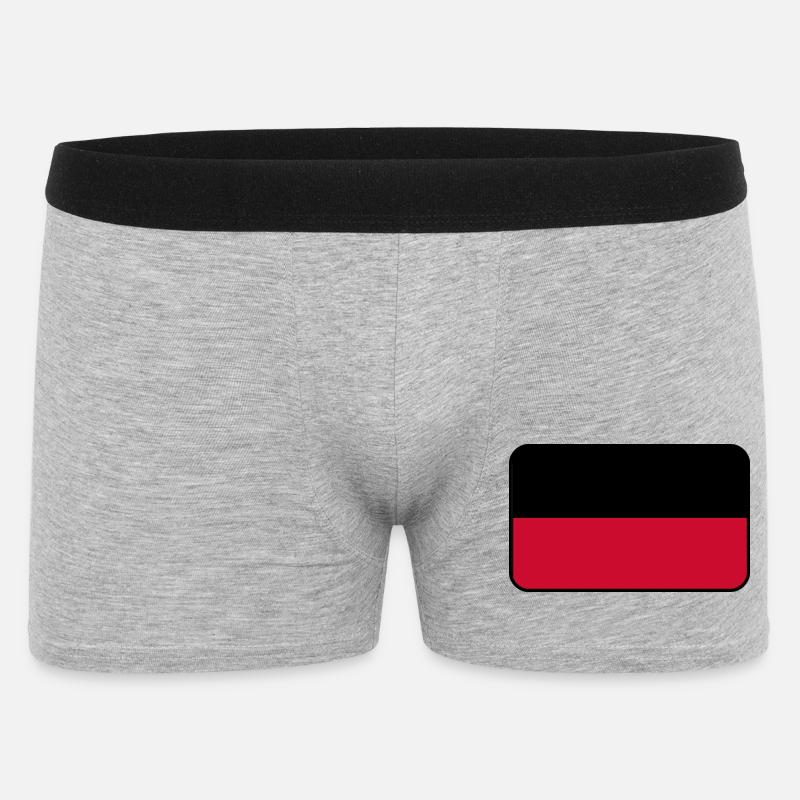 Emblème du drapeau de Nimègue - Boxer Homme - gris chiné