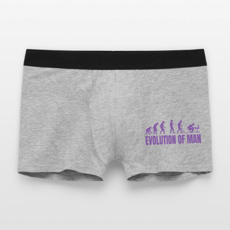 Programmierer Computerfreak Evolution Retro Männer Boxer Shorts