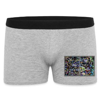 jchinzinj - Men's Boxer Shorts - heather grey - Front