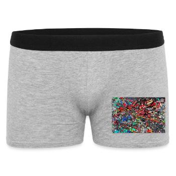 krujigushj - Boxer Homme - gris chiné - Devant