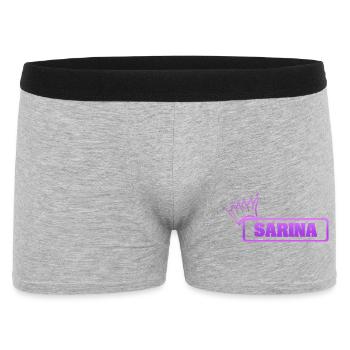 Sarina enfant - Boxer Homme - gris chiné - Devant