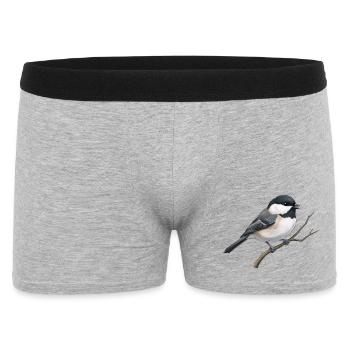 Fir - Men's Boxer Shorts - heather grey - Front