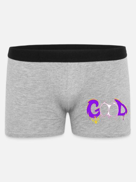 Bon - Boxer Homme - gris chiné