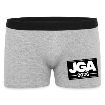 Jga 2026 Bachelor Party - Men's Boxer Shorts - heather grey - Front