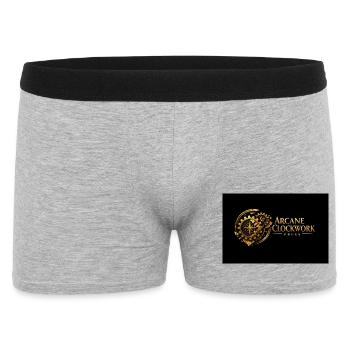 logga_arcclockwork - Boxer Homme - gris chiné - Devant