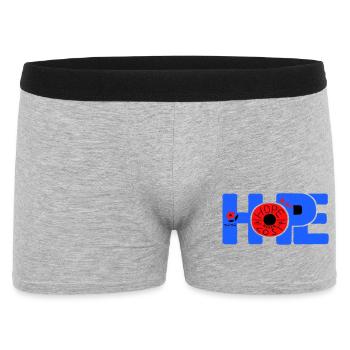 Hope Hoffnung - Boxer Homme - gris chiné - Devant