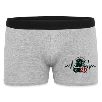 GR20 randonnée Corse trekking - Boxer Homme - gris chiné - Devant