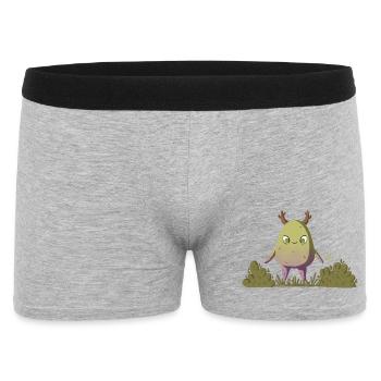 Créature de la forêt mousseuse/Créature de la nature - Boxer Homme - gris chiné - Devant
