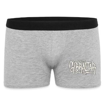 Gibraltar Graffiti Hip Hop - Men's Boxer Shorts - heather grey - Front