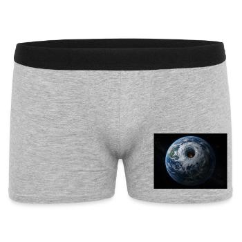 Earth Vortex Portal - Men's Boxer Shorts - heather grey - Front