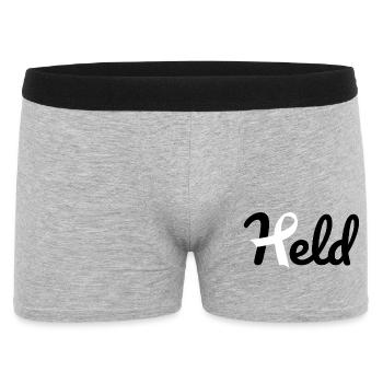 Hero Cancer - Men's Boxer Shorts - heather grey - Front