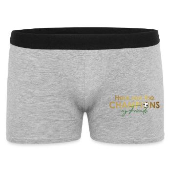 here_are_the_champions - Men's Boxer Shorts - heather grey - Front