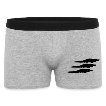 Alligator Silhouettes - Men's Boxer Shorts - heather grey - Front