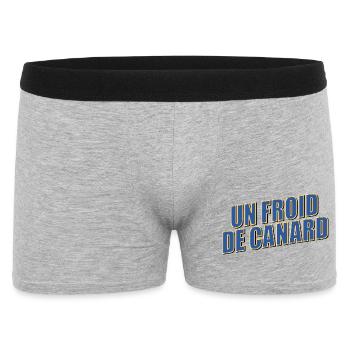 Hiver Froid Canard - Boxer Homme - gris chiné - Devant