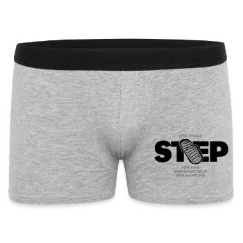 One Small Step - Men's Boxer Shorts - heather grey - Front