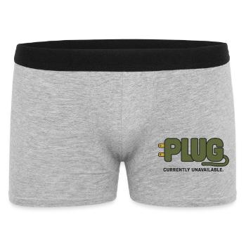 STECKER – Derzeit nicht verfügbar - Männer Boxer Shorts - Grau meliert - Vorne