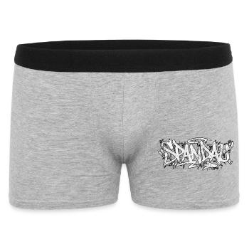 Berlin Spandau Graffiti Oldschool Hip Hop - Boxer Homme - gris chiné - Devant