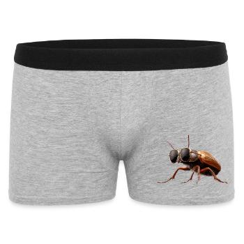 Maikäfer Süßer Hirschkäfer Nashornkäfer Insekten - Männer Boxer Shorts - Grau meliert - Vorne