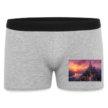 Nature - Men's Boxer Shorts - heather grey - Front