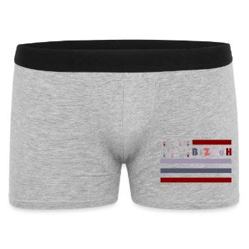 BiZouH - GHD Liesliv - 03 - Men's Boxer Shorts - heather grey - Front