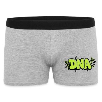 Graffiti de lettrage ADN - Boxer Homme - gris chiné - Devant