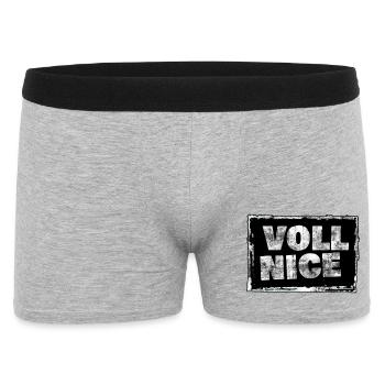 Imprimé complet de t-shirt grunge - Boxer Homme - gris chiné - Devant