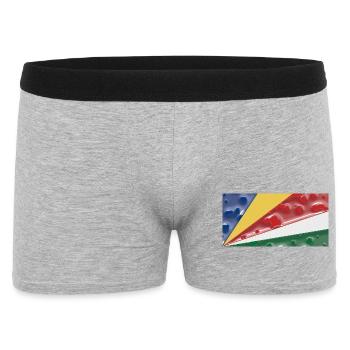 Région des Seychelles - Boxer Homme - gris chiné - Devant