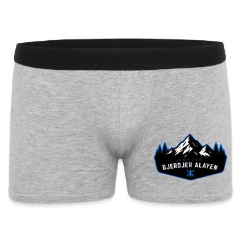 Djerdjer_Alayen_2 - Men's Boxer Shorts - heather grey - Front