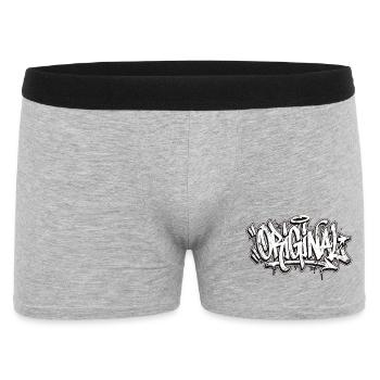 Original Graffiti - Boxer Homme - gris chiné - Devant