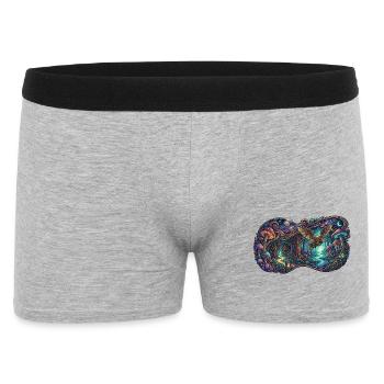 Sentier du Dragon de la Forêt Nocturne - Boxer Homme - gris chiné - Devant